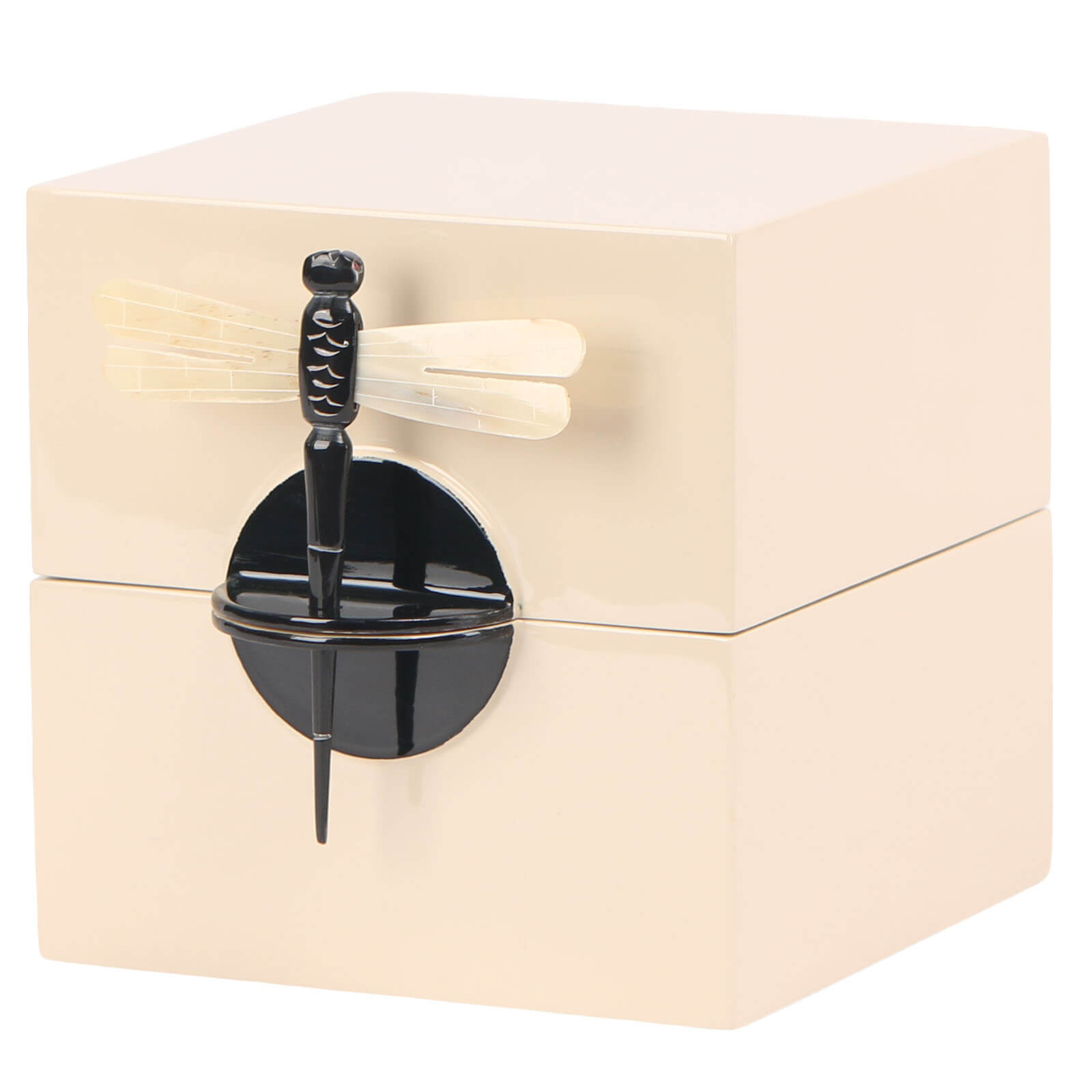 Lacquer Hinged Decorative Box - Small by Keiichi