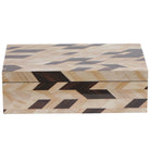 Geometric Marquetry Box by Keiichi
