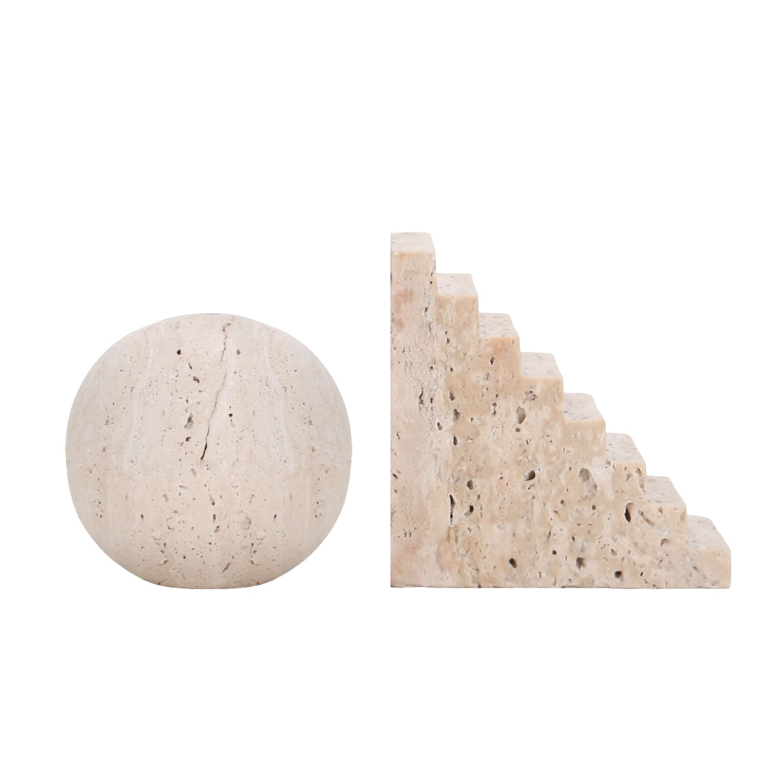 Coppice Bookends in Marble by Keiichi