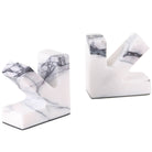 Arrow Bookends in Marble by Keiichi