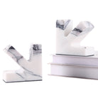 Arrow Bookends in Marble by Keiichi