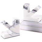 Arrow Bookends in Marble by Keiichi
