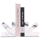 Arrow Bookends in Marble by Keiichi