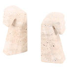 Horse Bookends in Marble by Keiichi