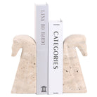Horse Bookends in Marble by Keiichi