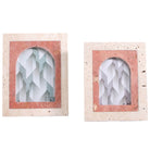 Picture Frame in Blush Marble - Small Keiichi