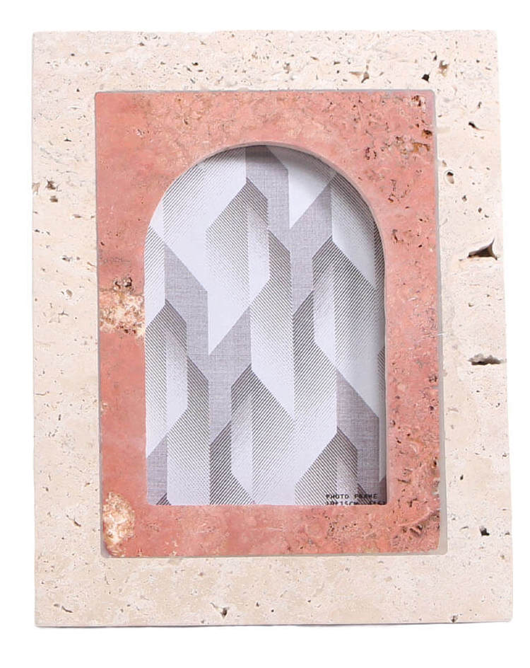 Picture Frame in Blush Marble - Large by Keiichi