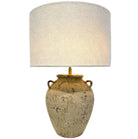 Wabi-Sabi Rustic Retro Handmade Pottery Table Lamp Keiichi