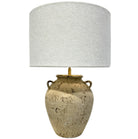 Wabi-Sabi Rustic Retro Handmade Pottery Table Lamp Keiichi