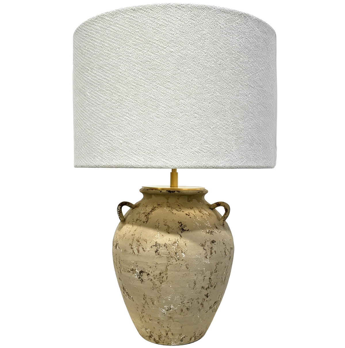 Wabi-Sabi Rustic Retro Handmade Pottery Table Lamp Keiichi