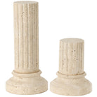 Marcello Decorative Object in Travertine - Large Keiichi