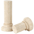 Marcello Decorative Object in Travertine - Small Keiichi