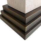 Darius Sculpture in Travertine - Large Keiichi