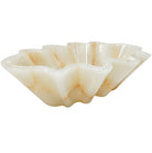 Maris Decorative Bowl in White Jade Marble Keiichi