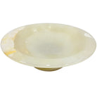Bjorn Pedestal Bowl in White Jade Marble Keiichi