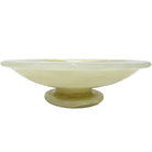 Bjorn Pedestal Bowl in White Jade Marble Keiichi