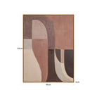 Tatu Brown Wall Art - Left by Richmond Interiors