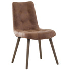Winchcombe Dining Chair in Tan Leather Keiichi