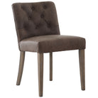 Dumbleton Dining Chair in Italian Top Leather by Keiichi