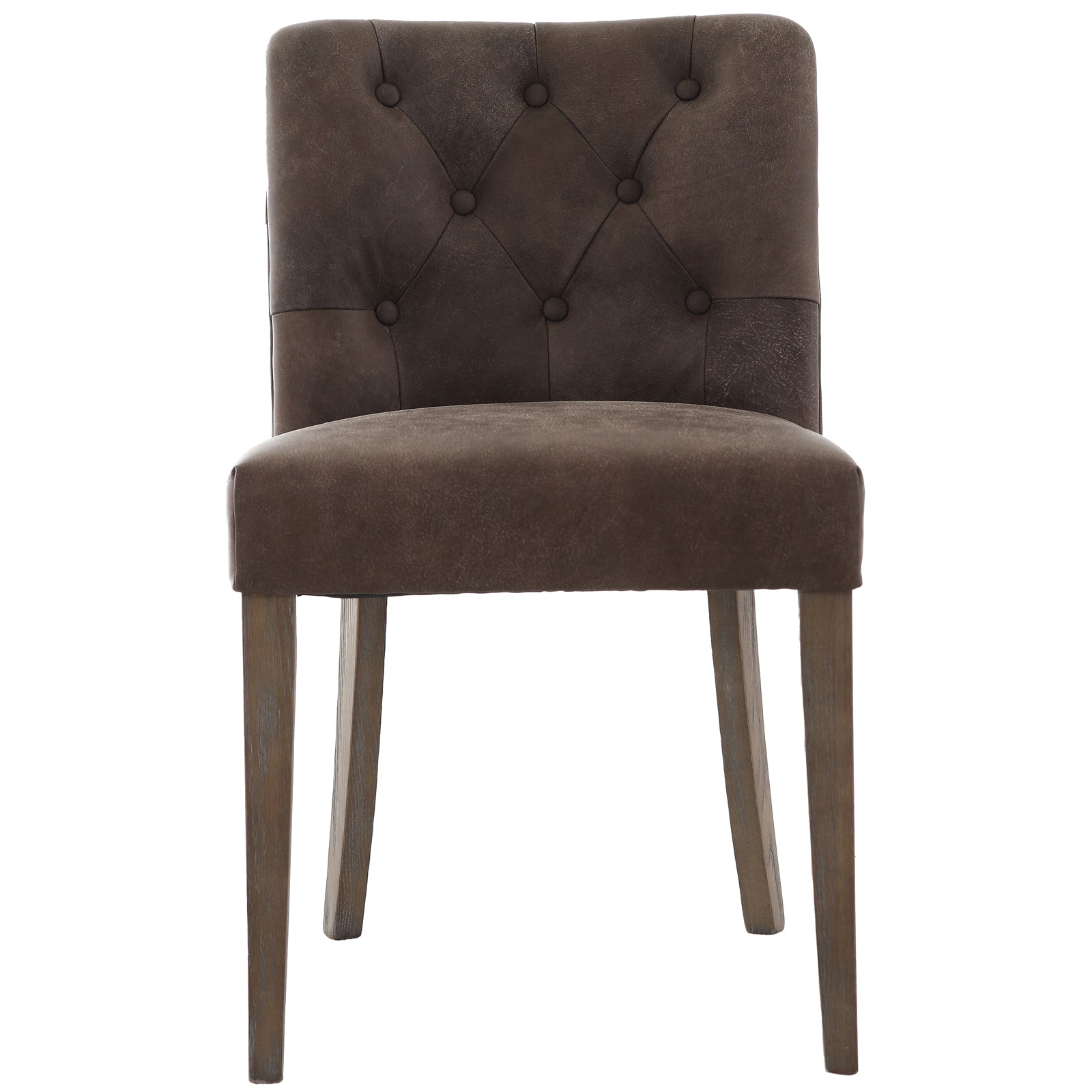 Dumbleton Dining Chair in Italian Top Leather by Keiichi