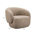 Milano Sand Tweed Lounge Chair by Richmond Interiors