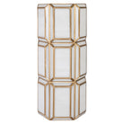 Emilia Antique Brass Hurricane Light - Large by Richmond Interiors