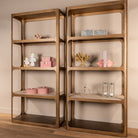 Claridge Antique Gold Ceramic Display Cabinet by Richmond Interiors