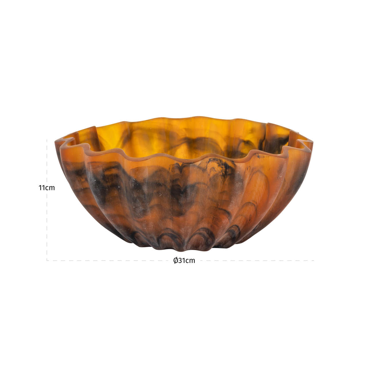 Bowl Meadow Large Tortoise by Richmond Interiors
