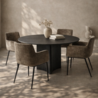 Kim Gisele Olive Dining Chair by Tommy Franks