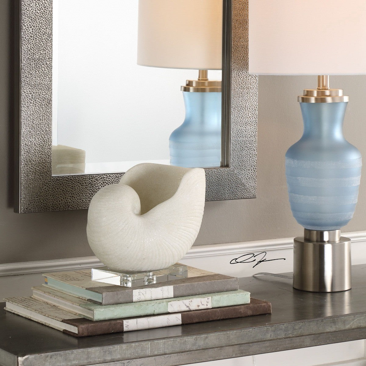 Nautilus Shell Sculpture by Uttermost