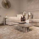 Dulce Grey Marble Sofa Table by Richmond Interiors