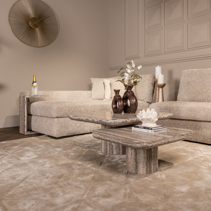 Dulce Grey Marble Sofa Table by Richmond Interiors