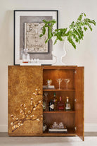 Flora Bar Cabinet by Theodore Alexander