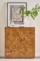 Flora Bar Cabinet by Theodore Alexander
