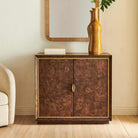 Flores Burl Wood 2 Door Cabinet by Uttermost