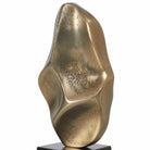Fluid Geometry Gold Sculptures, Set of 2 Uttermost