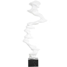 Flux Indoor-Outdoor White Sculpture by Uttermost