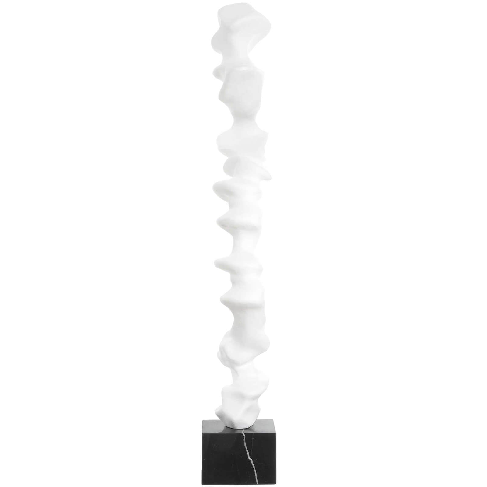 Flux Indoor-Outdoor White Sculpture by Uttermost
