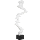 Flux Indoor-Outdoor White Sculpture by Uttermost