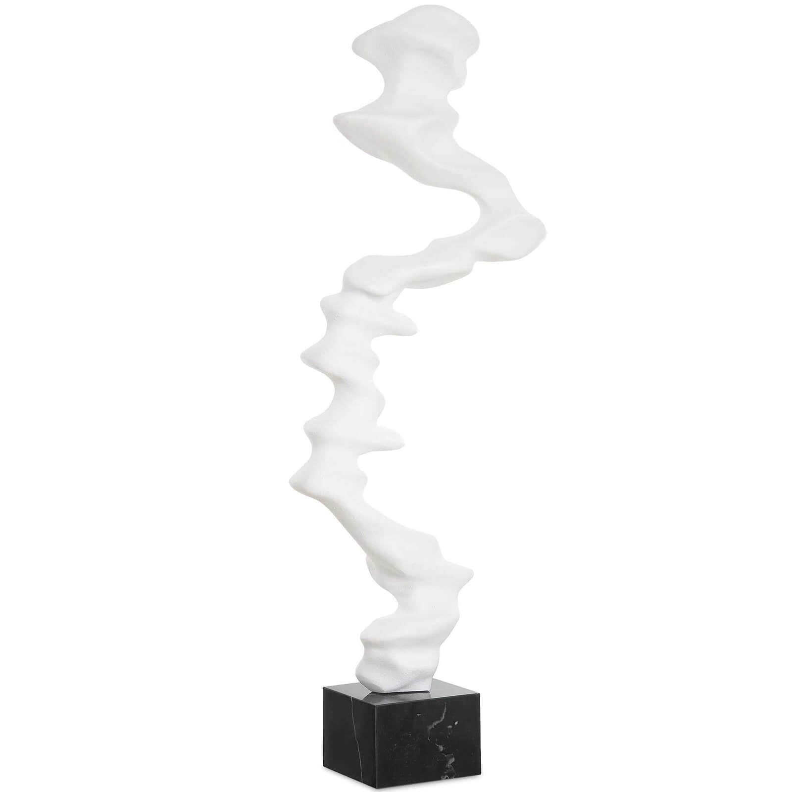 Flux Indoor-Outdoor White Sculpture by Uttermost