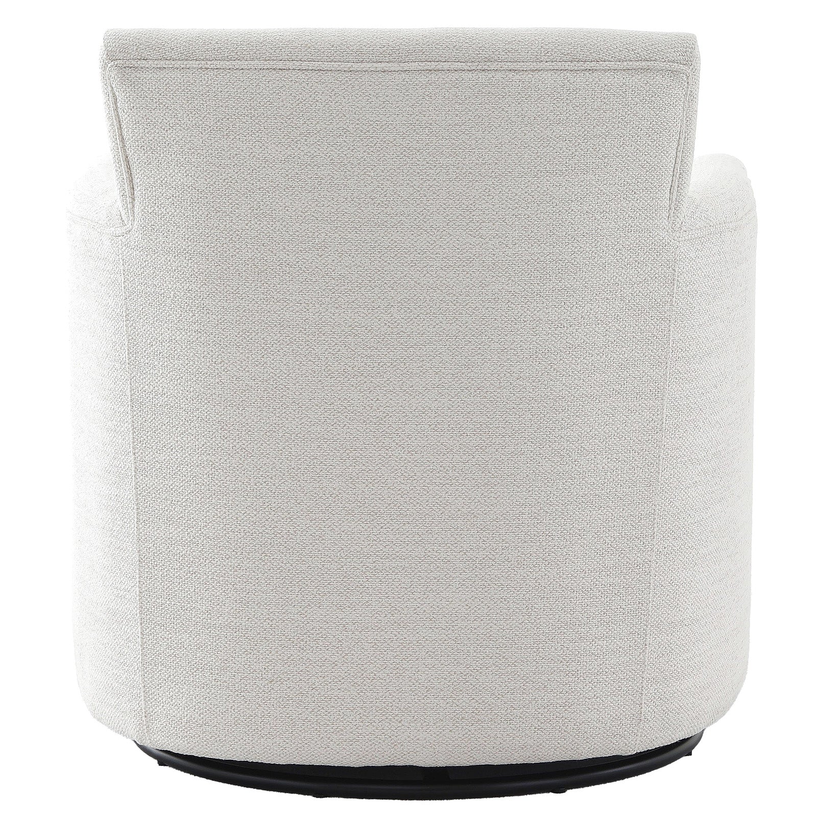 Paxford Swivel Chair in Off-White by Keiichi