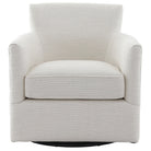Paxford Swivel Chair in Off-White by Keiichi