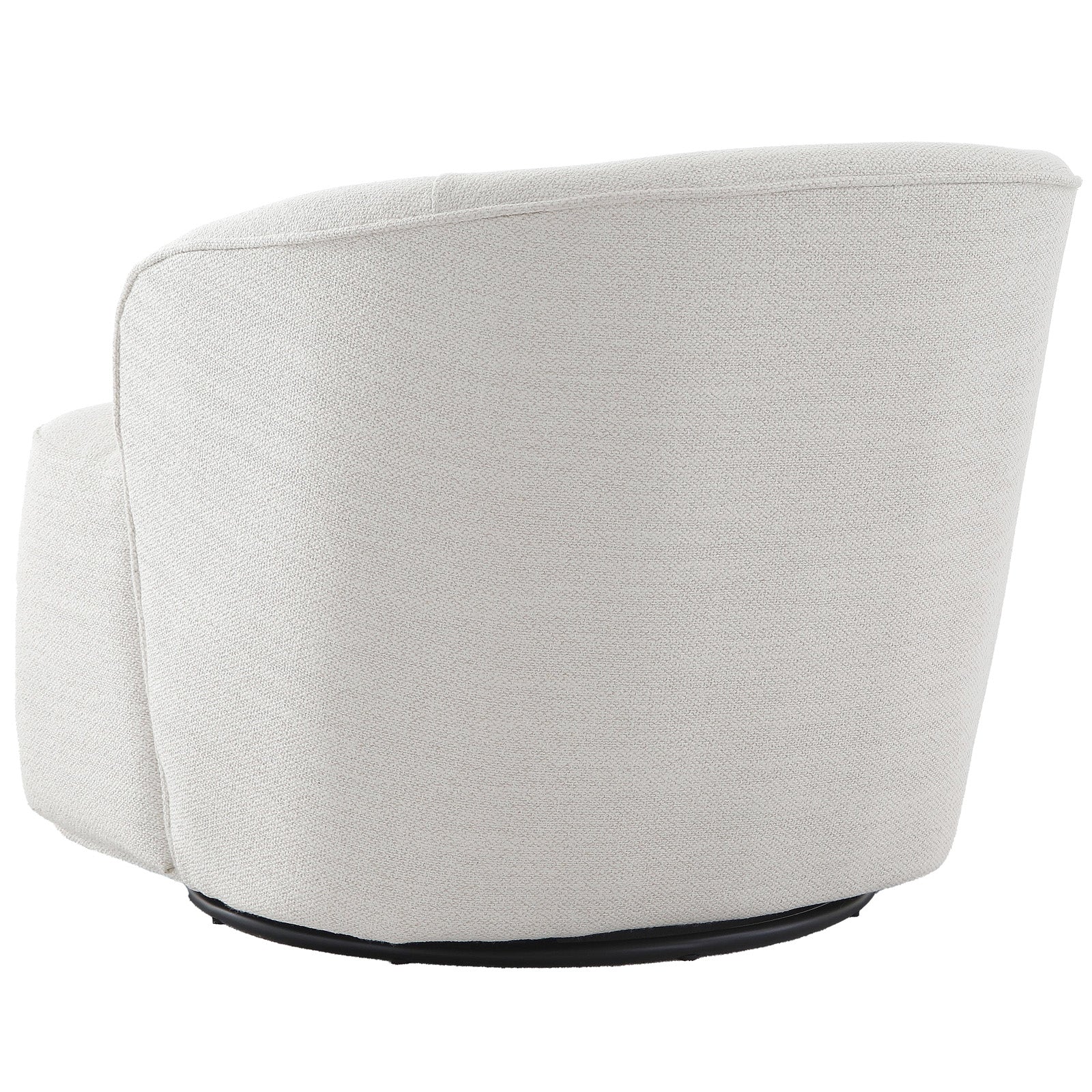Stow Swivel Chair in Off-White by Keiichi