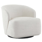Stow Swivel Chair in Off-White by Keiichi