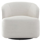 Stow Swivel Chair in Off-White by Keiichi