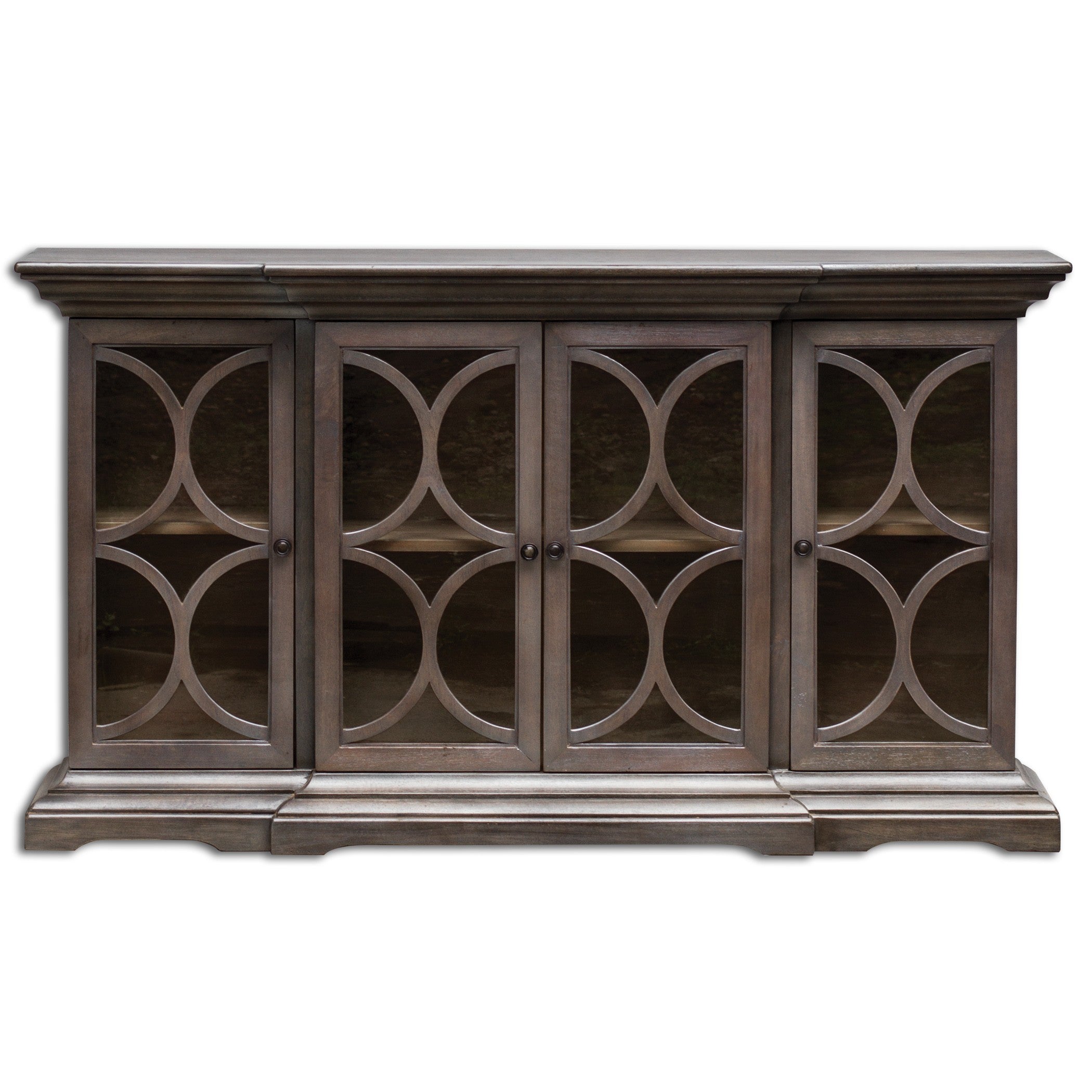 Belino Wooden 4 Door Chest by Uttermost