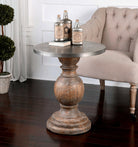 Blythe Wooden Side Table by Uttermost