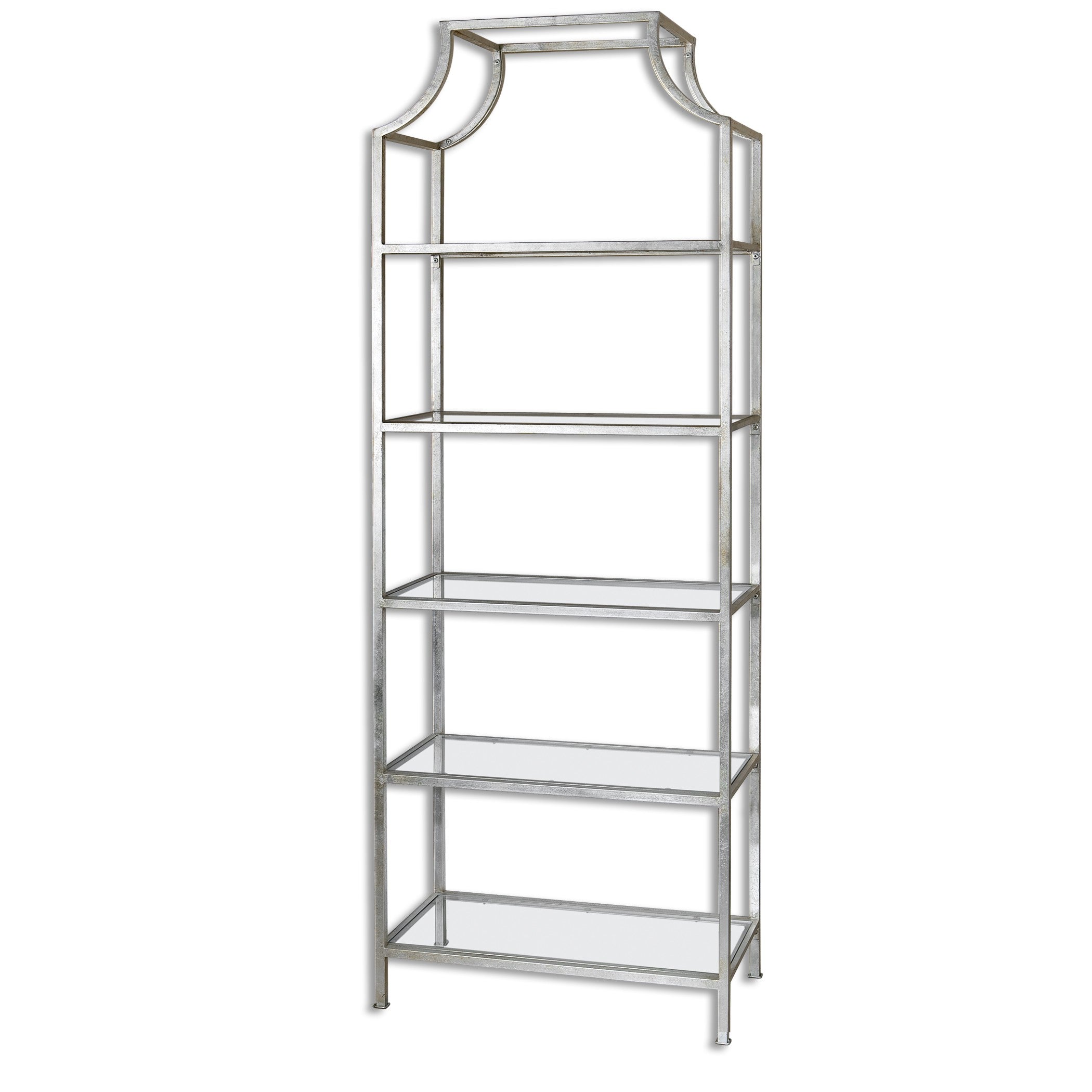 Aurelie Silver Etagere by Uttermost