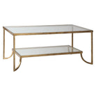 Katina Gold Leaf Coffee Table by Uttermost