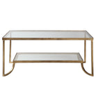 Katina Gold Leaf Coffee Table by Uttermost